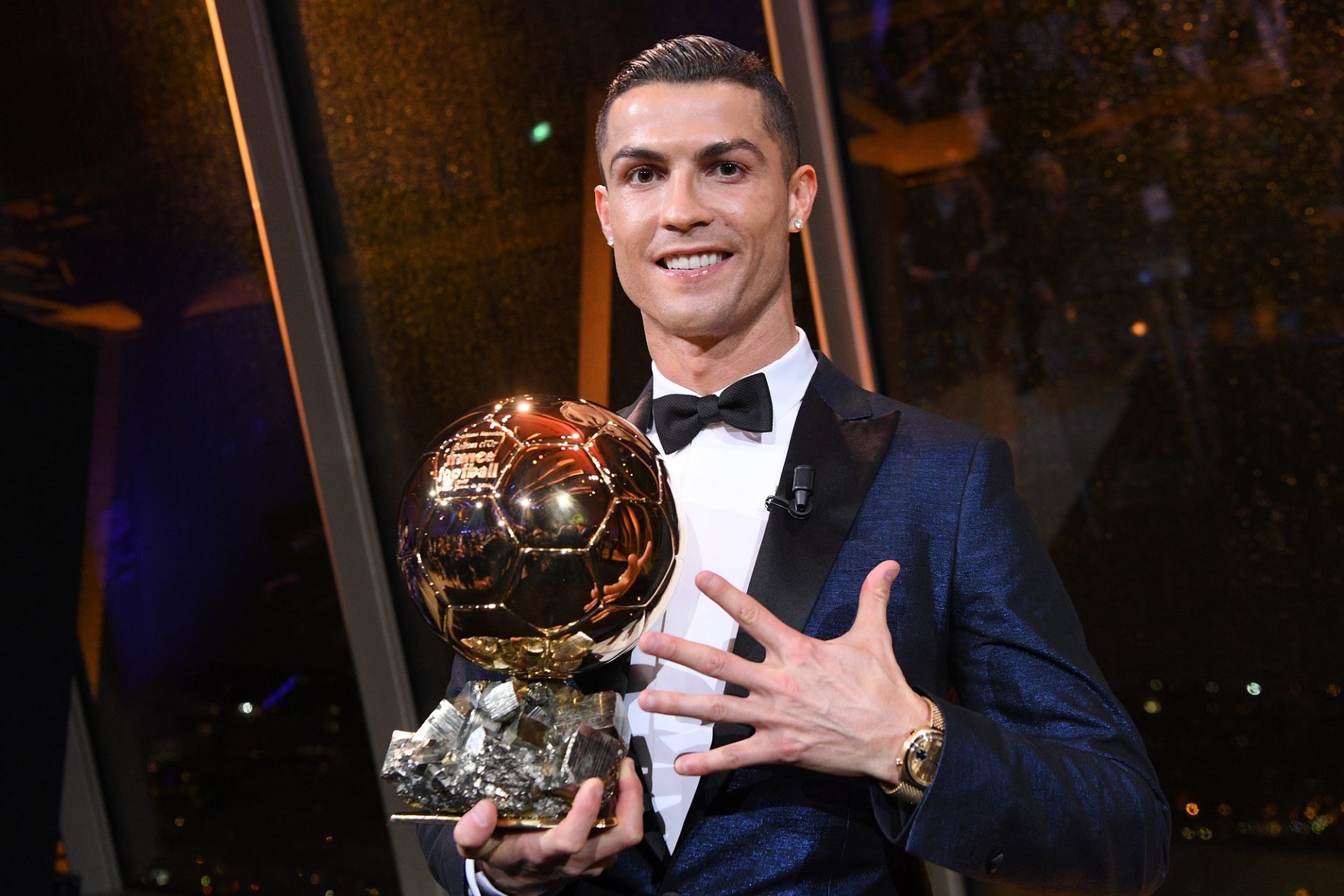 Ballon d’Or 2017 : L’interview de Cristiano Ronaldo (Paris)