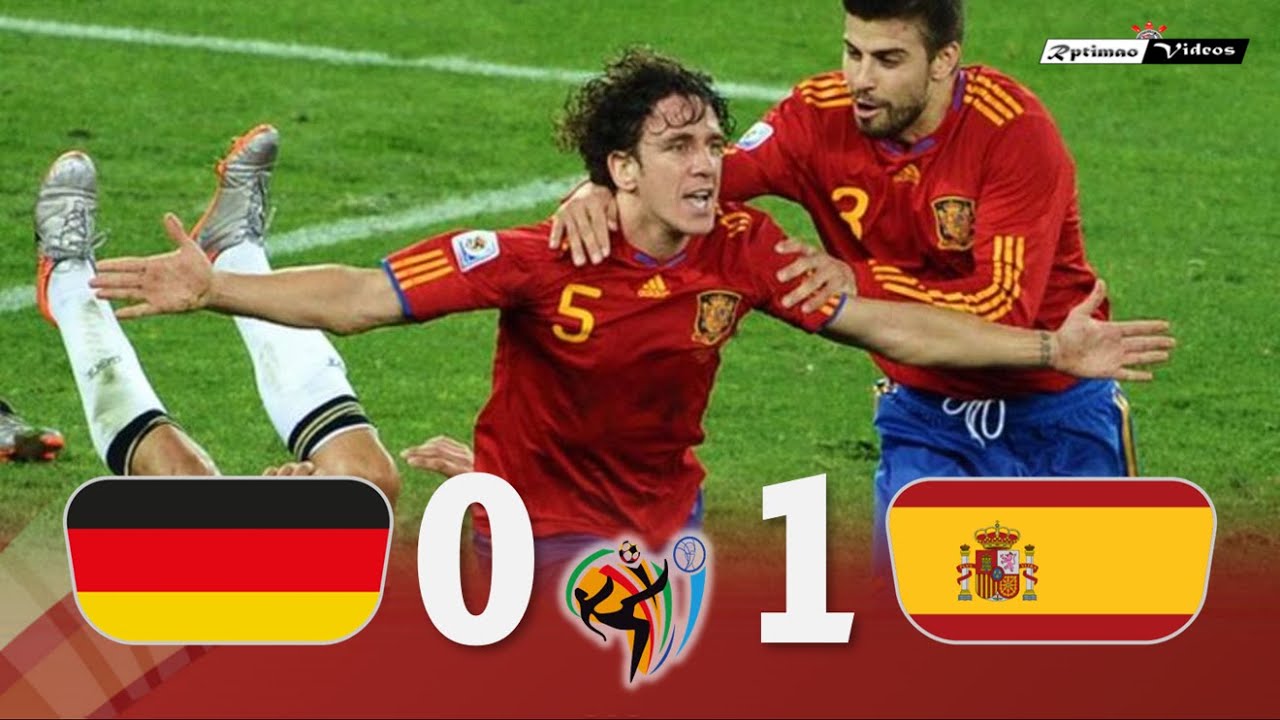 Allemagne 0 – 1 Espagne
